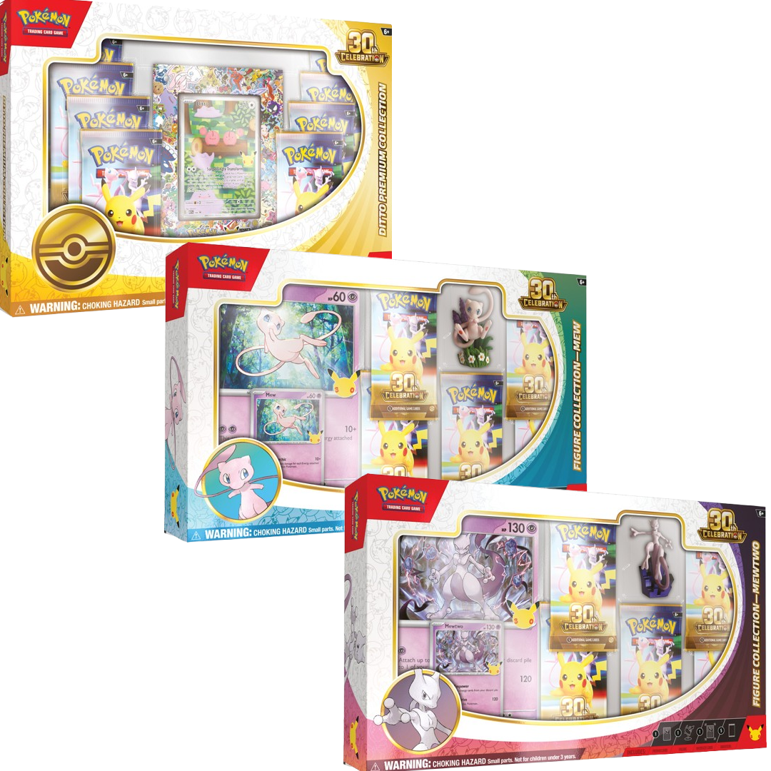(Pre-Order) Pokémon TCG: 30th Celebration Collection Bundle