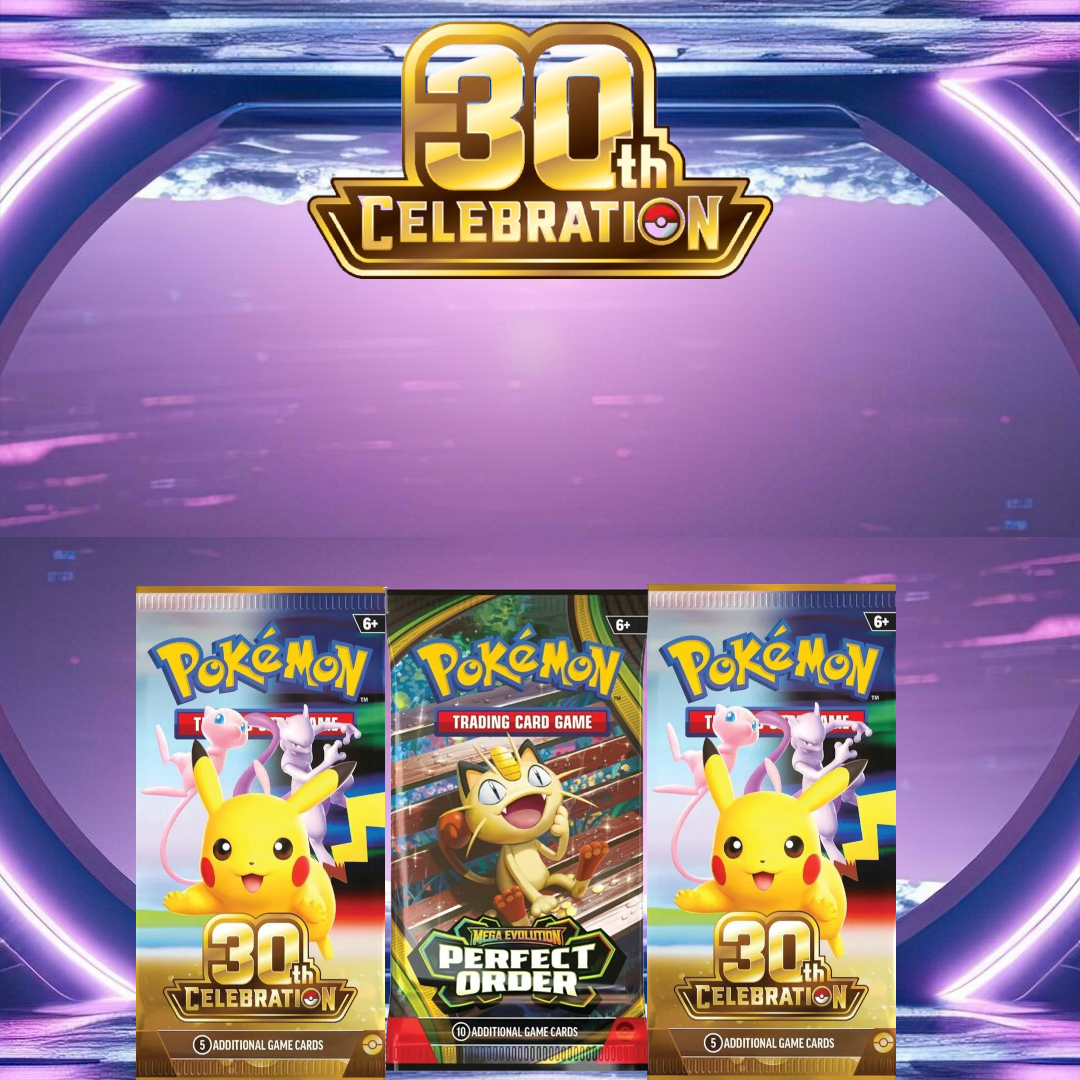 Midweek Madness: Pokémon 30th Celebration Stream Bundle (Limit 2 Per Person)