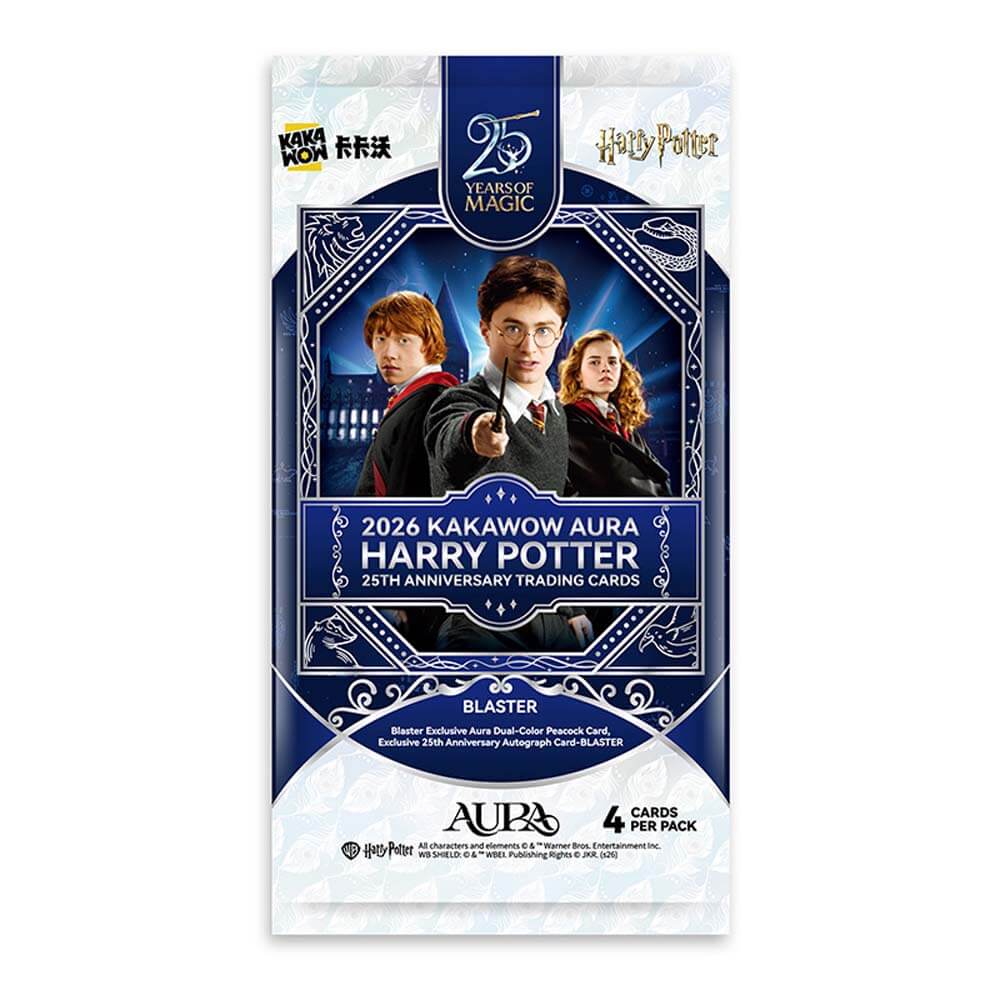 Kakawow AURA Harry Potter 25th Anniversary Trading Cards Booster Pack