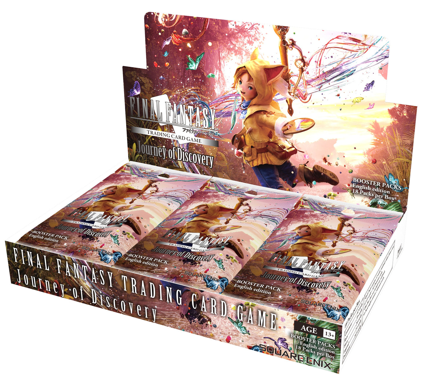 PREORDER Final Fantasy Trading Card Game - Journey of Discovery (Display of 18 Boosters)