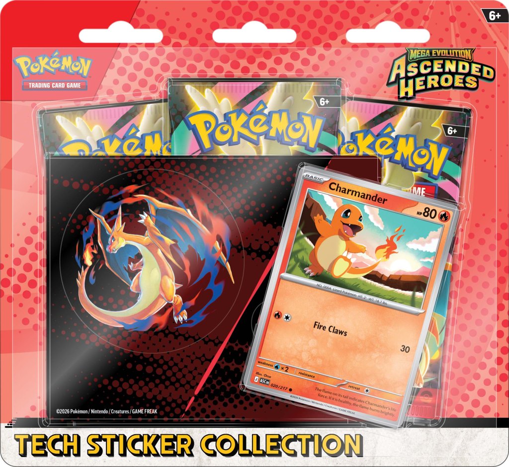 Pre-Order) Pokémon TCG: Mega Evolution—Ascended Heroes Tech Sticker C – Mr  Tofu Card Store