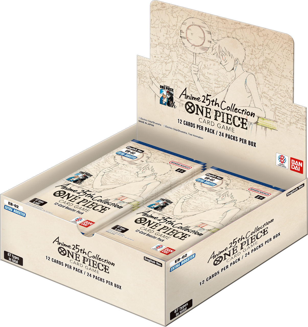 Pre Order: One Piece Card Game EB-02 Extra Booster Box