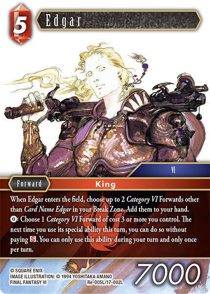 Edgar (Foil) - Re-005L/17-002L