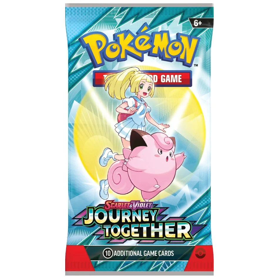 Pokemon TCG: Journey Together Booster Pack Live