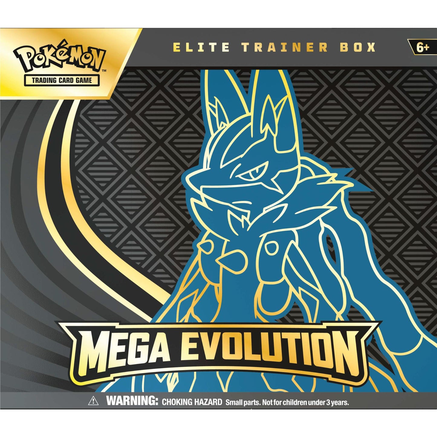 (Pre-Order) Pokémon TCG: Mega Evolution Elite Trainer Box Lucario