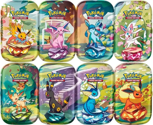 Pokémon TCG Scarlet & Violet Prismatic Evolutions Mini Tin (Assorted)