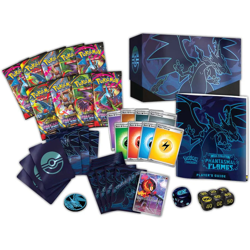 (Pre-Order) Pokemon TCG: Mega Evolutions 2 Phantasmal Flames Elite Trainer Box