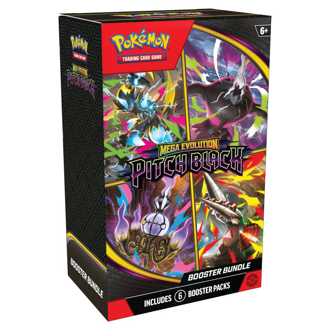 (Pre-Order) Pokémon TCG: Mega Evolution— Pitch Black Booster Bundle