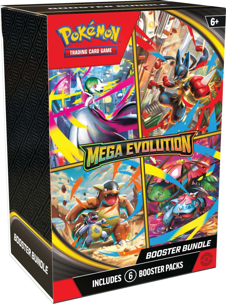 Pokémon TCG: Scarlet & Violet— Mega Evolution Booster Bundle