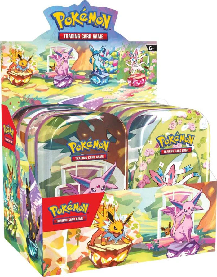 Pokémon TCG Scarlet & Violet Prismatic Evolutions Mini Tin (Assorted)