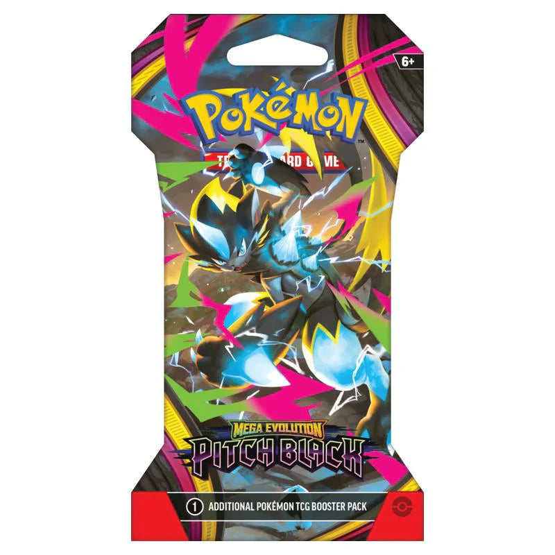 (Pre-Order) Pokémon TCG: Mega Evolution— Pitch Black Sleeved Booster Pack