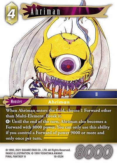Ahriman (Foil) - 18-052H