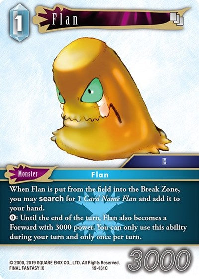 Flan (Foil) - 19-031C