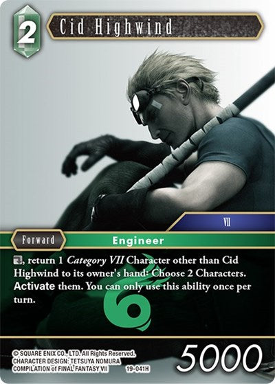 Cid Highwind (Foil) - 19-041H