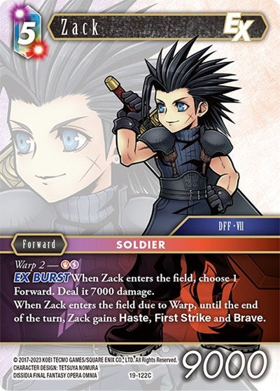 Zack EX (Foil) - 19-122C