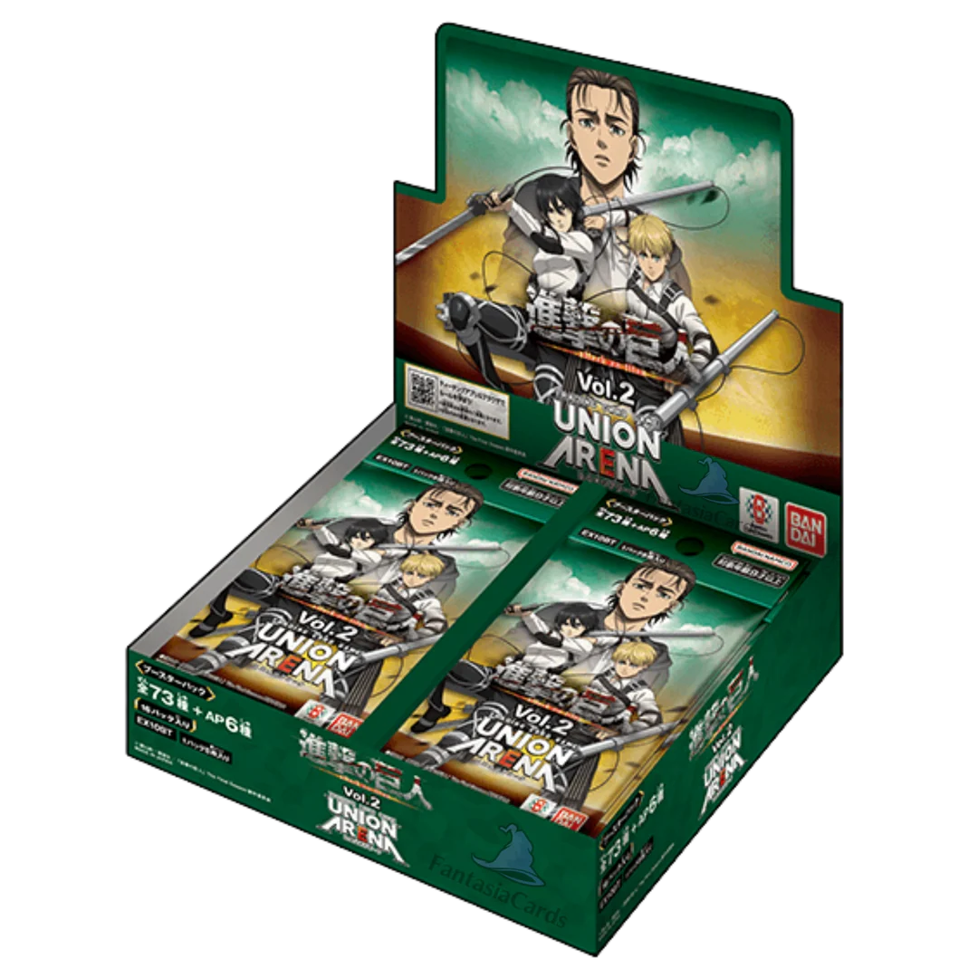 Union Arena Attack on Titan Vol.2 (EX10BT) Japanese Booster Box