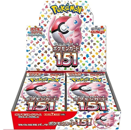 Pokémon Japanese 151 Booster Box