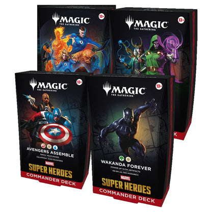 (Preorder) Magic Marvel Super Heroes - Commander Deck