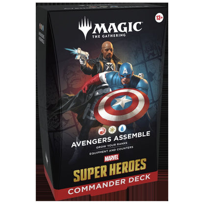 (Preorder) Magic Marvel Super Heroes - Commander Deck