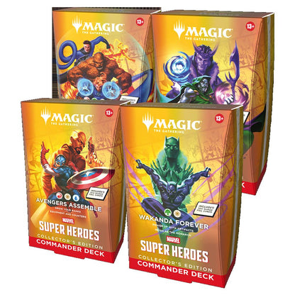 (Preorder) Magic Marvel Super Heroes - Collector Commander Deck