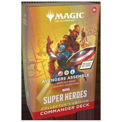 (Preorder) Magic Marvel Super Heroes - Collector Commander Deck