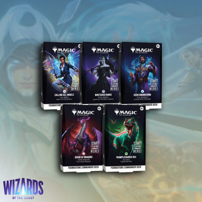 (Preorder) Magic Foundations - Starter Commander Deck