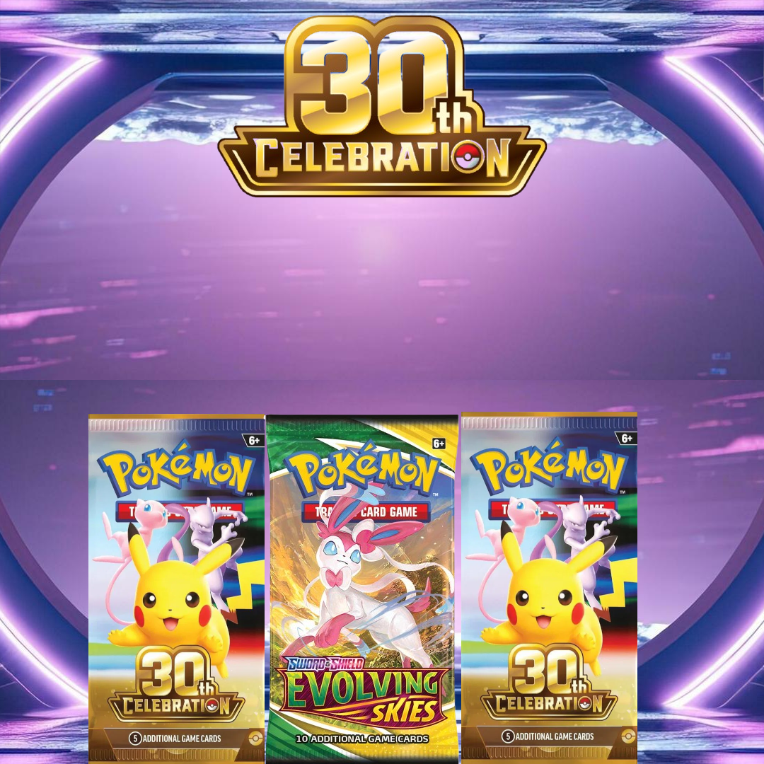 30TH ANNIVERSARY POKÉMON CELEBRATION BOX BREAK