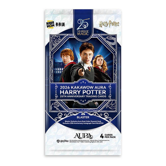 Kakawow AURA Harry Potter 25th Anniversary Trading Cards Booster Pack