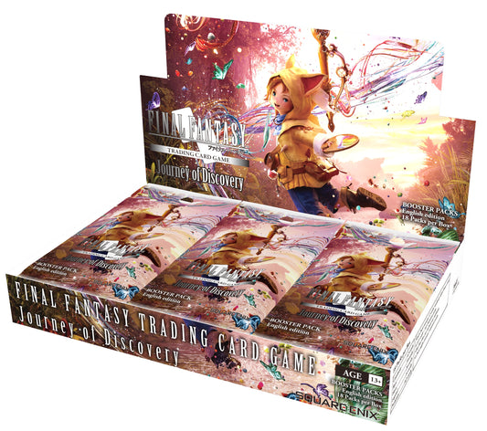 PREORDER Final Fantasy Trading Card Game - Journey of Discovery (Display of 18 Boosters)