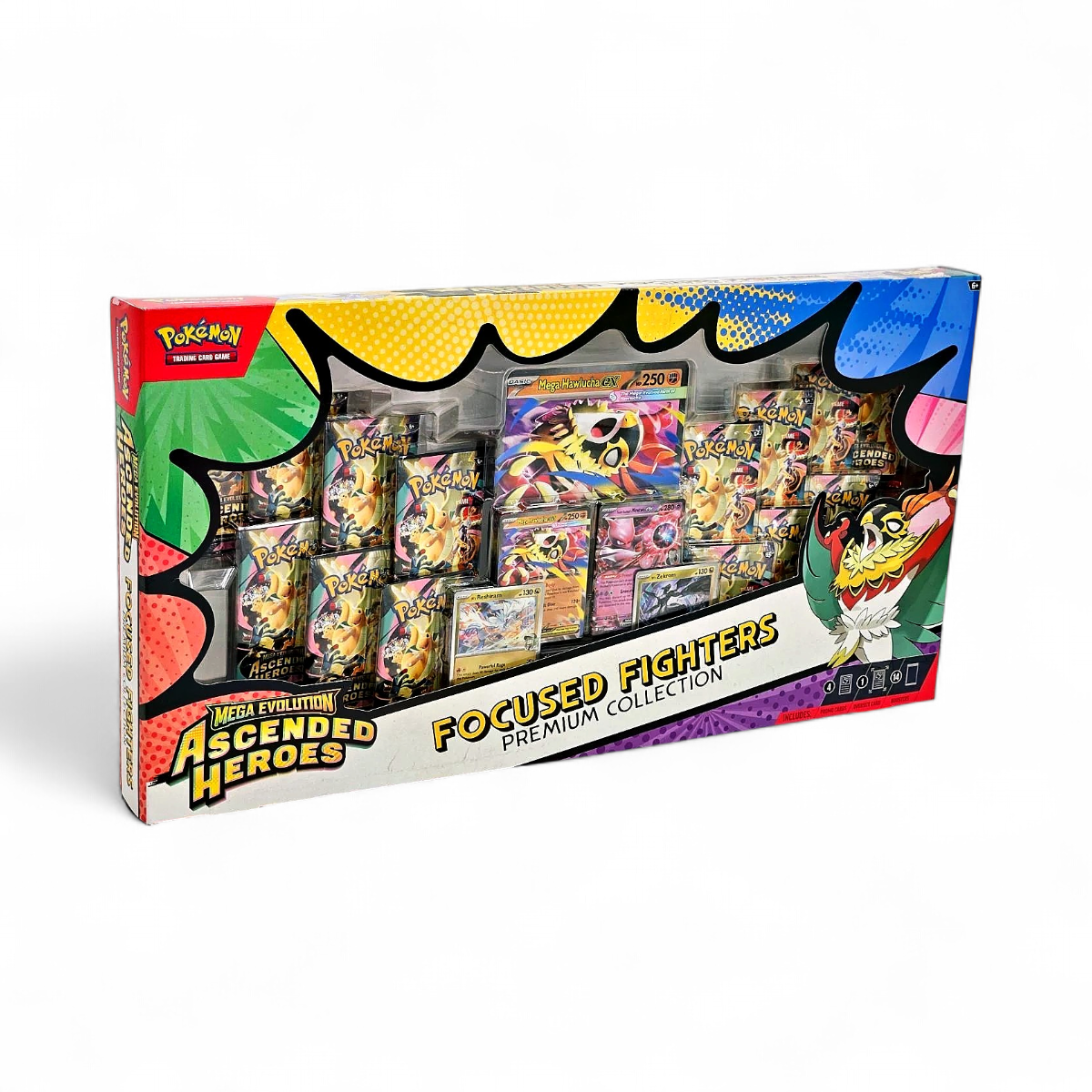 (Pre-order) INSTORE PICK UP ONLY Pokémon TCG: Mega Evolution - Ascended Heroes Focused Fighters Premium Collection