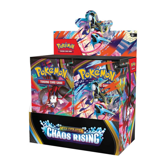 (Pre-Order) Pokémon TCG: Mega Evolution— Chaos Rising Booster Box