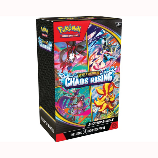 (Pre-Order) Pokémon TCG: Mega Evolution— Chaos Rising Booster Bundle