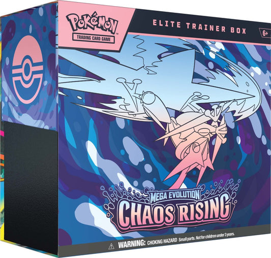 (Pre-Order) Pokémon TCG: Mega Evolution— Chaos Rising Elite Trainer Box