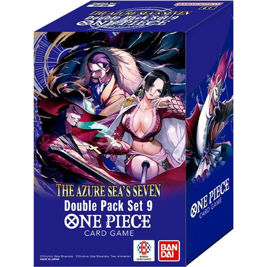 MIDNIGHT STREAM One Piece Card Game: Double Pack Set – The Azure Sea's Seven [DP-09]
