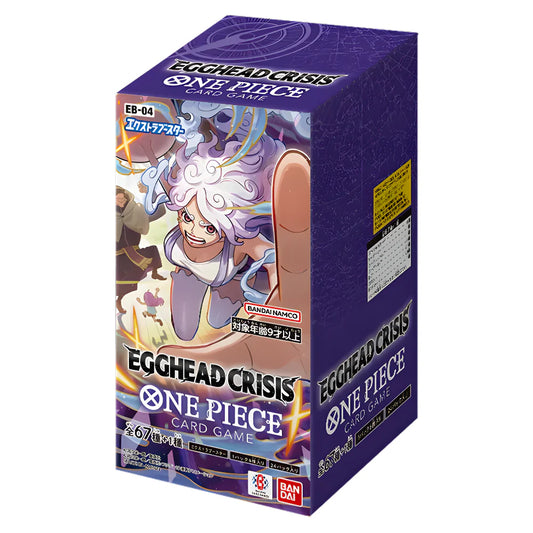 One Piece Card Game Egghead Crisis [EB-04] Booster Box Japanese