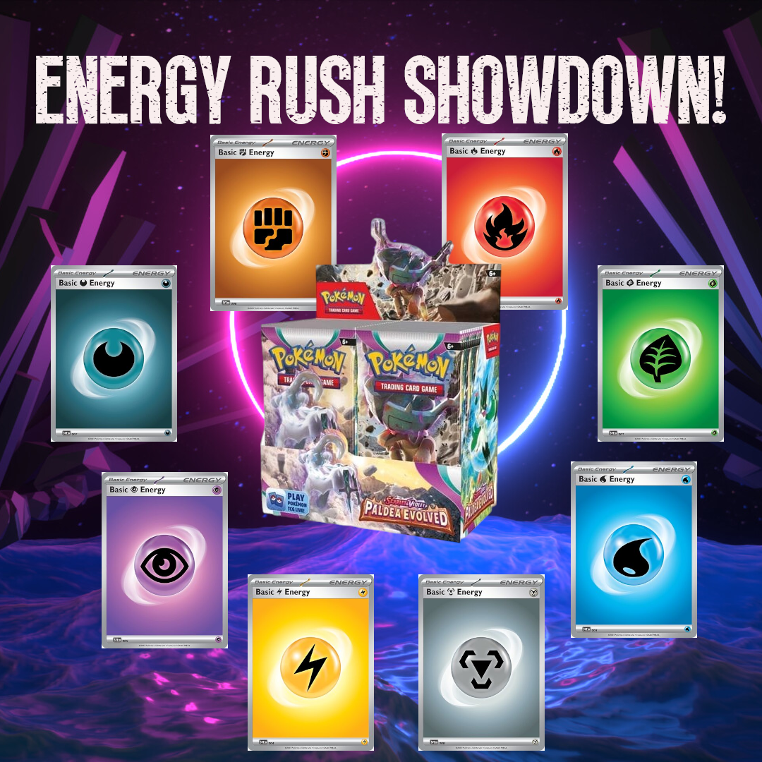 Energy Rush Showdown: Paldea Evolved Booster Box