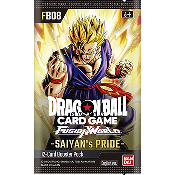 Dragon Ball Super Fusion World Saiyan's Pride Booster Pack [FB-08]