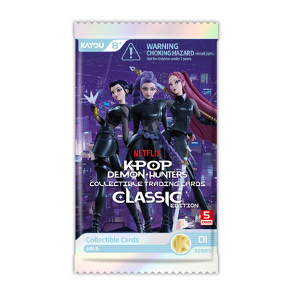 Kayou K-POP Demon Hunters Collectible Trading Card Booster - Classic Edition