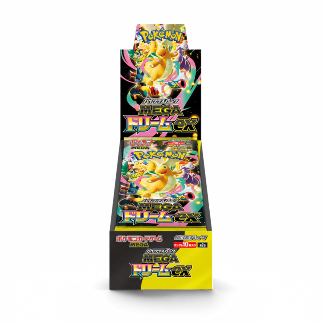 Pokémon Japanese Mega Dream Booster Box Stream