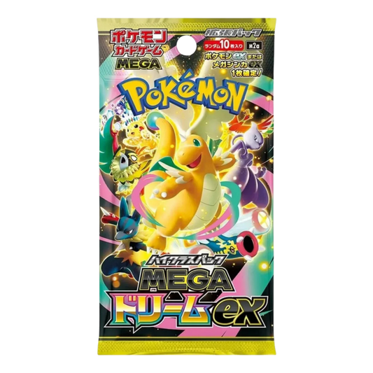 Pokémon Japanese Mega Dream Booster Pack Live