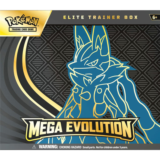 (Pre-Order) Pokémon TCG: Mega Evolution Elite Trainer Box Lucario