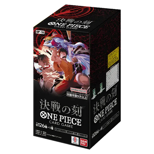 One Piece Card Game The Time of Battle [OP-16] Booster Box Japanese