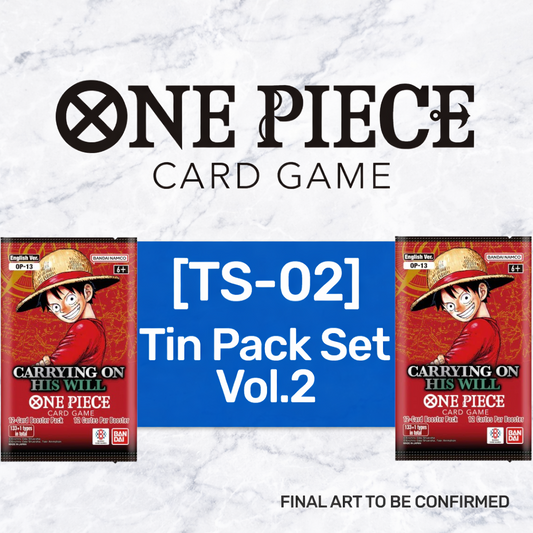 (PREORDER) One Piece Card Game: Tin Pack Set – Vol. 2 [TS-02]