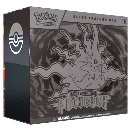 (Pre-Order) Pokémon TCG: Mega Evolution— Pitch Black Elite Trainer Box