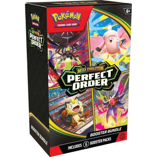 (Pre-Order) Pokémon TCG: Mega Evolution— Perfect Order Booster Bundle