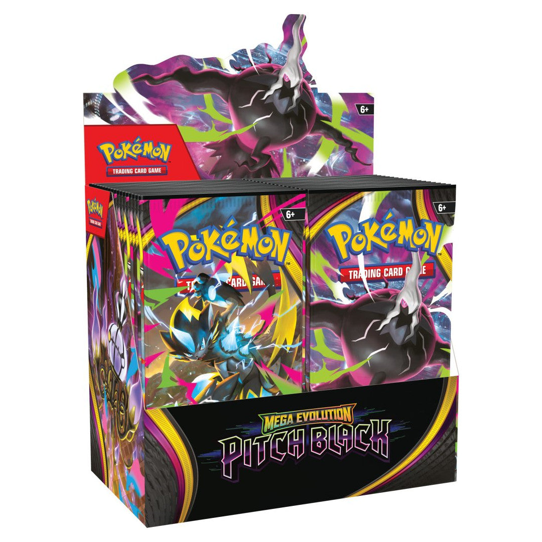 (Pre-Order) Pokémon TCG: Mega Evolution— Pitch Black Booster Box