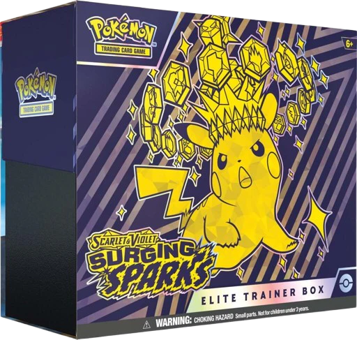 Pokémon TCG Scarlet & Violet Surging Sparks Elite Trainer Box