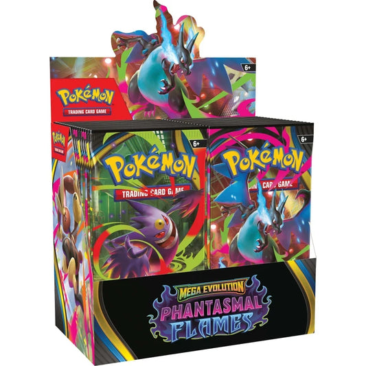 (Pre-Order) Pokemon TCG: Mega Evolutions 2 Phantasmal Flames Booster Box