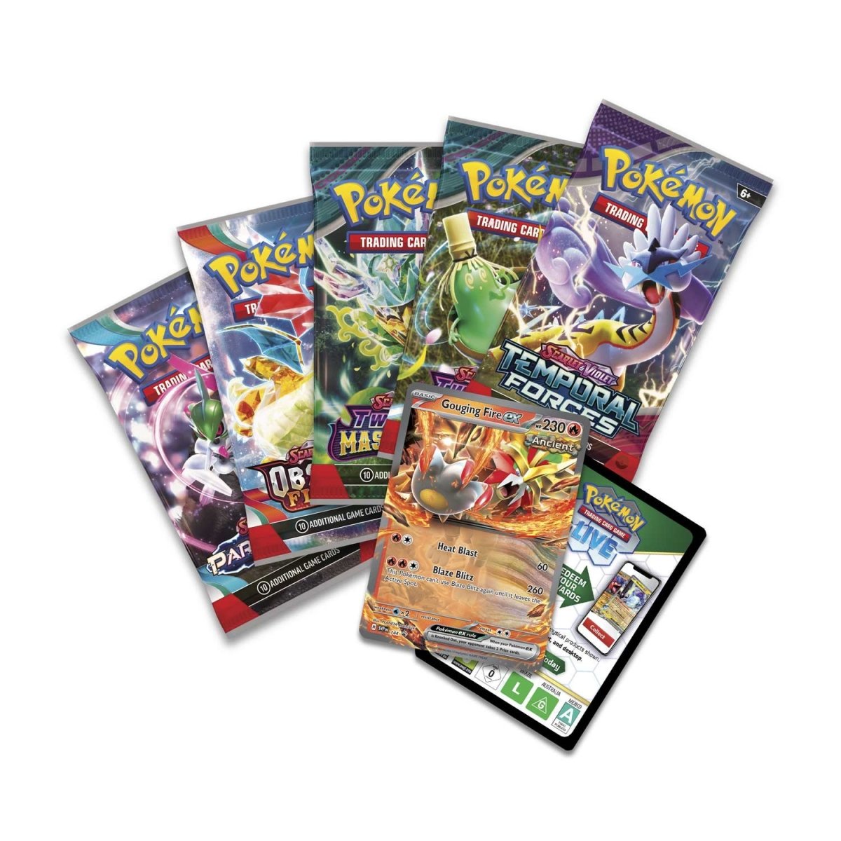 Pokémon TCG Paradox Destinies Tin