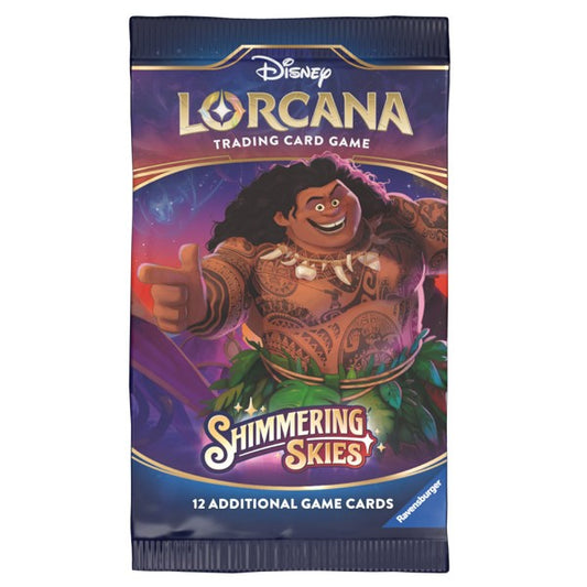 Disney Lorcana TCG: Shimmering Skies Booster Pack